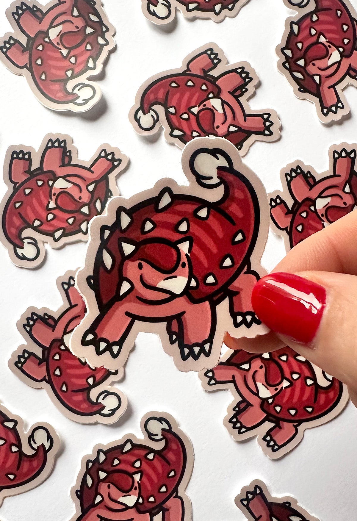 Ankylosaurus Mini Sticker
