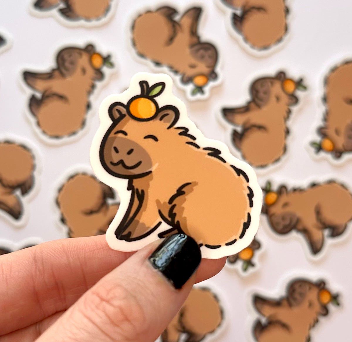 Capybara Mini Sticker