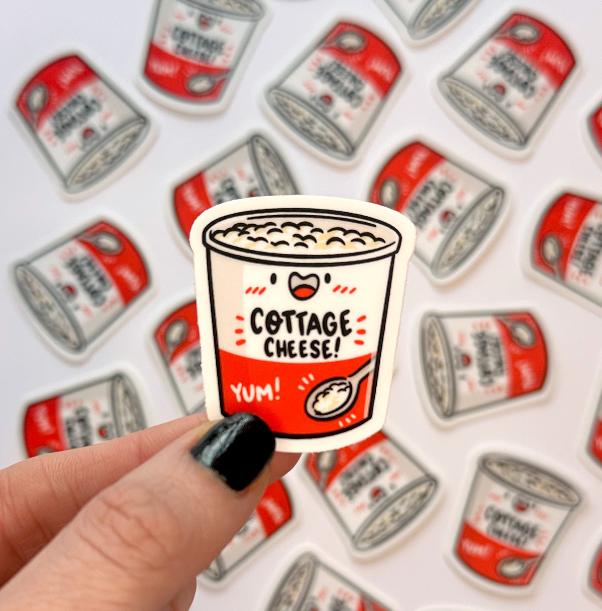 Cottage Cheese Mini Sticker