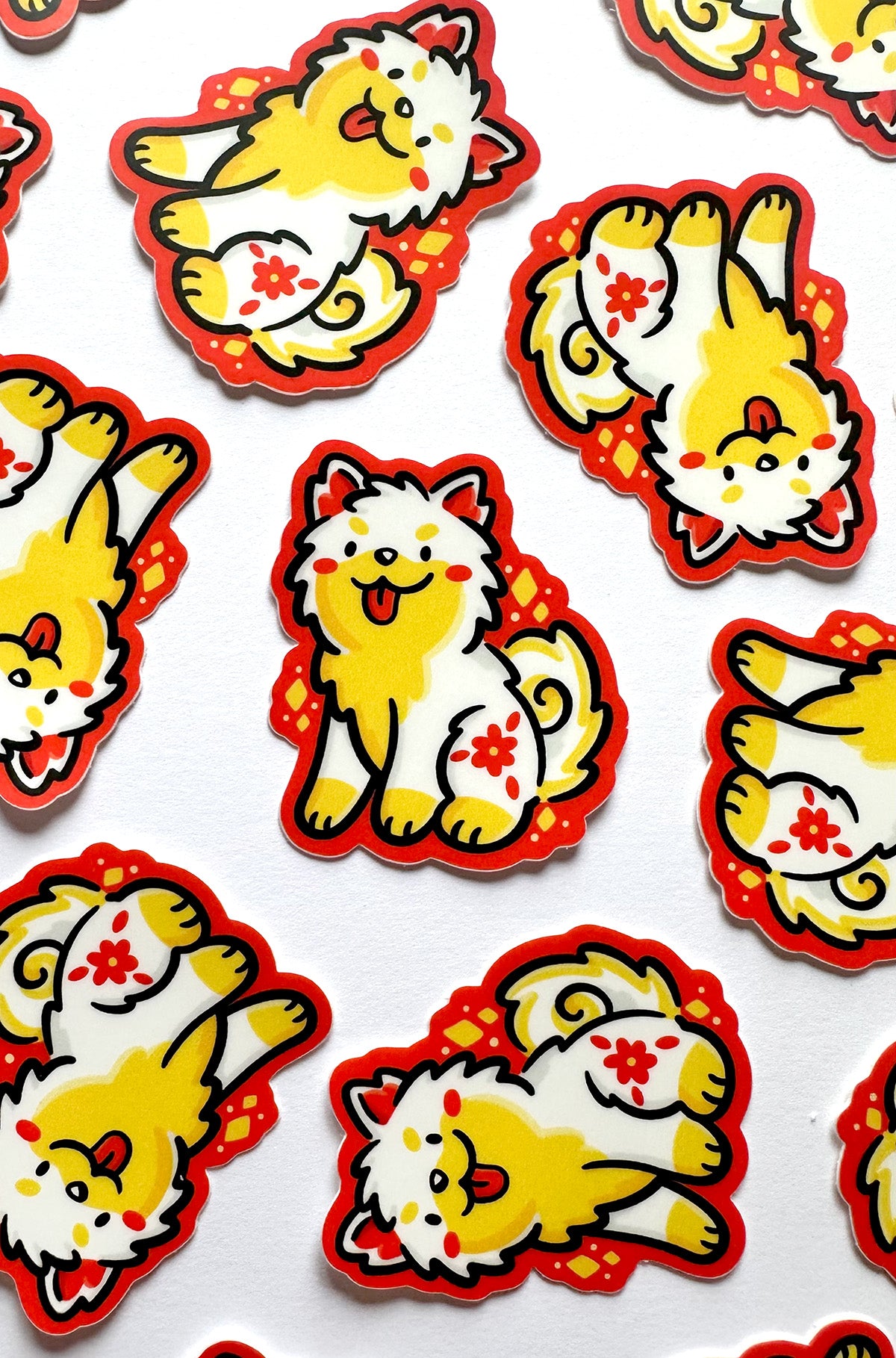 Dog Zodiac Mini Sticker