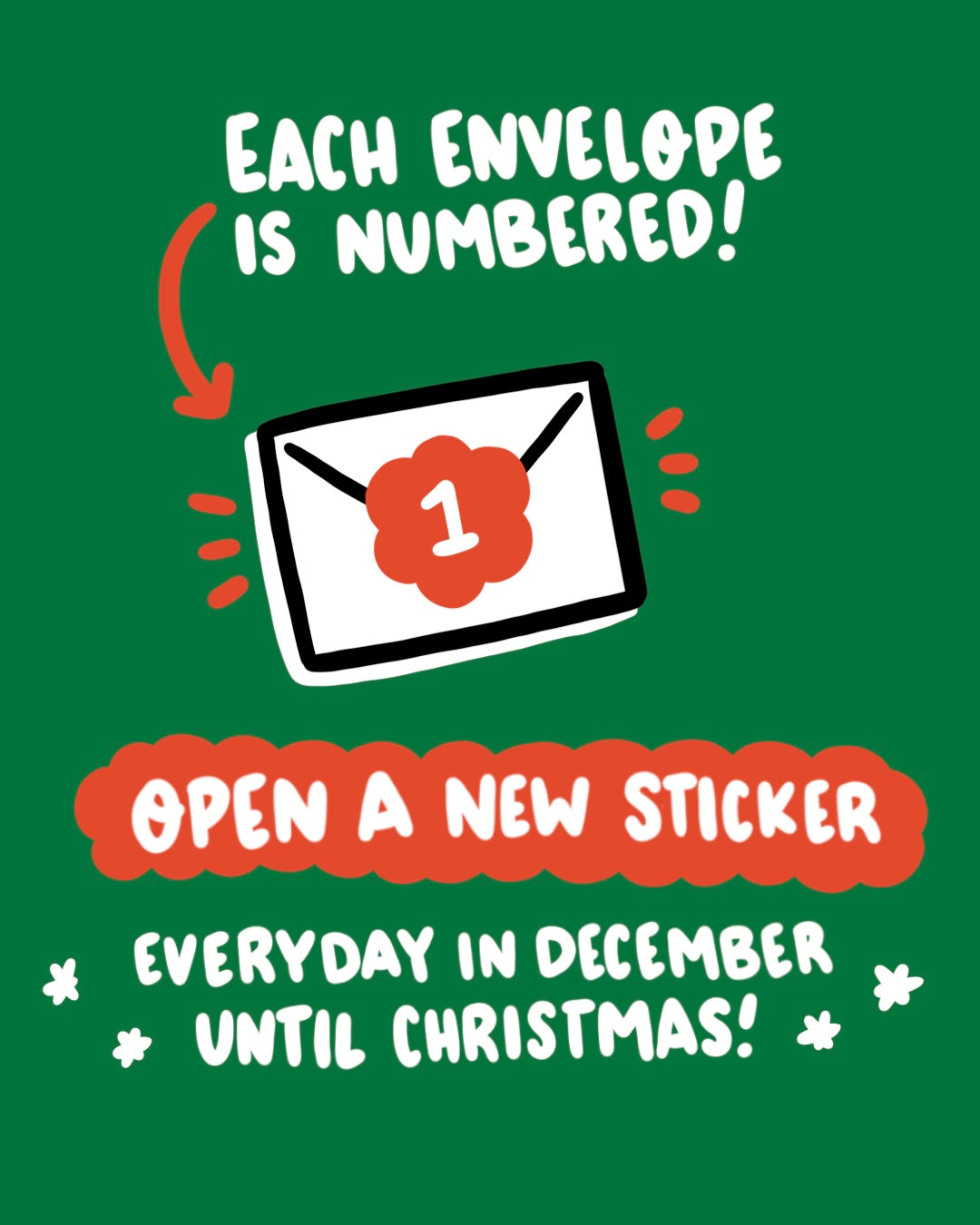 2025 Sticker Advent Calendar!