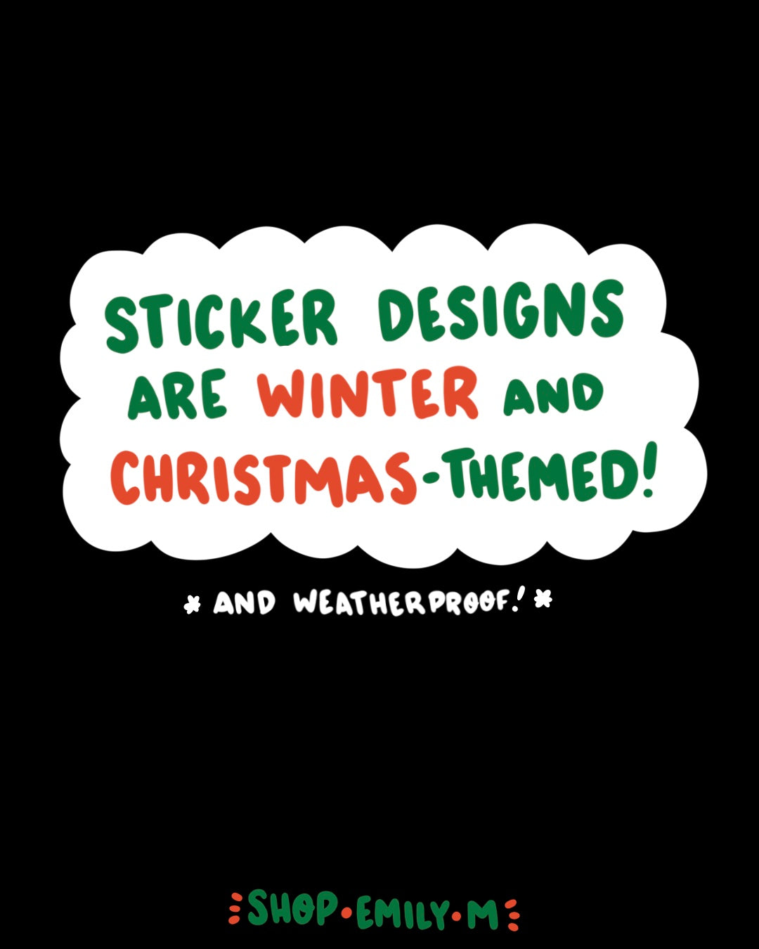 2025 Sticker Advent Calendar!