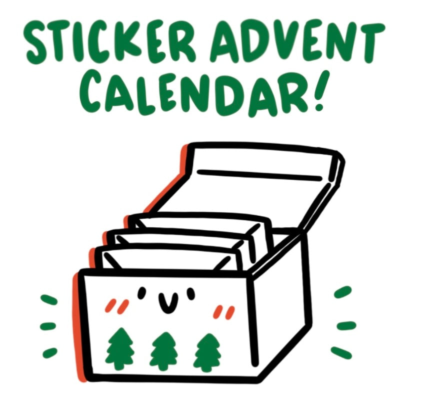 2025 Sticker Advent Calendar!