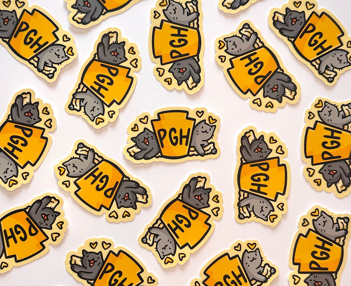 Keystone Cats Mini Sticker