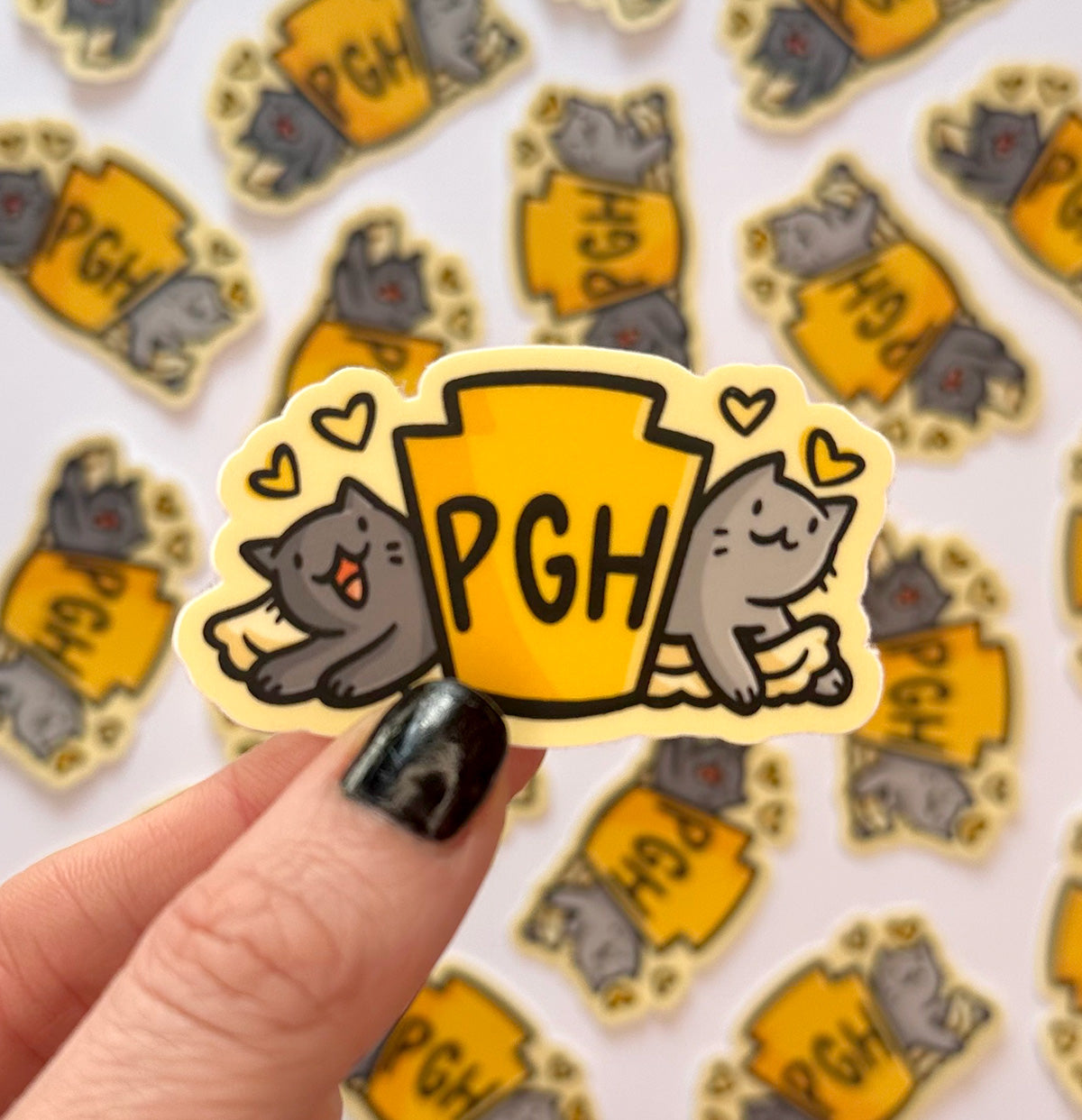 Keystone Cats Mini Sticker