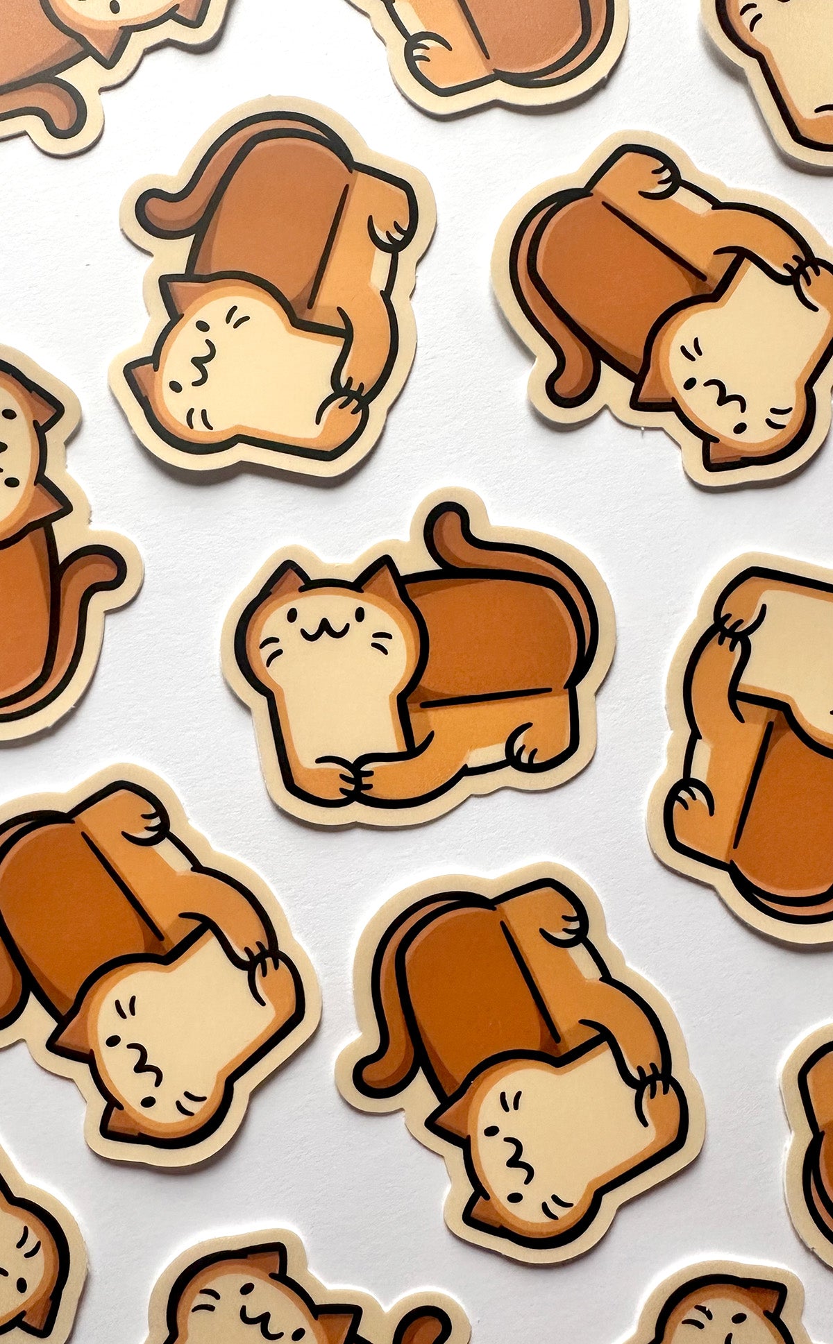 Bread Cat Mini Sticker