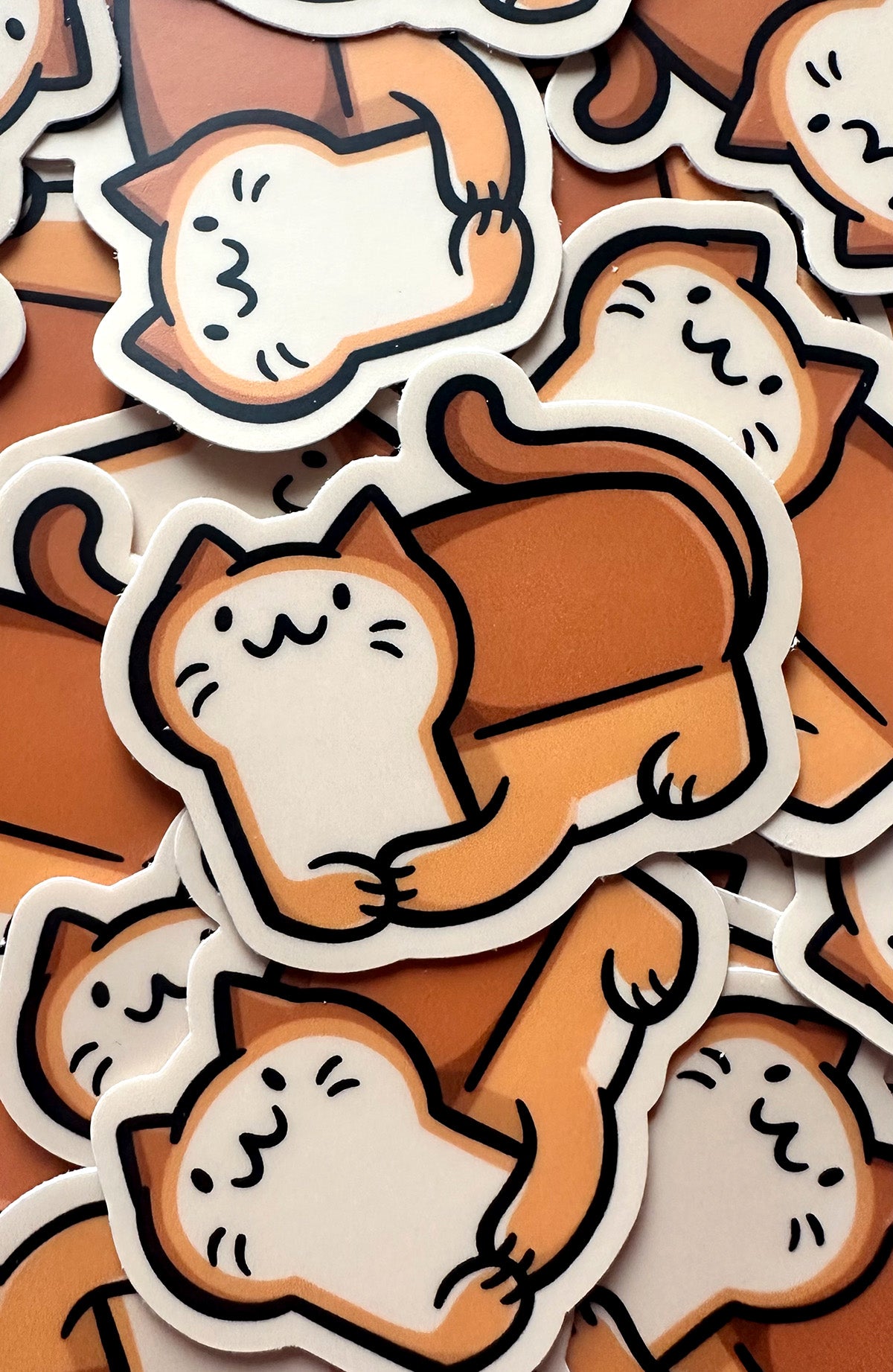 Bread Cat Mini Sticker