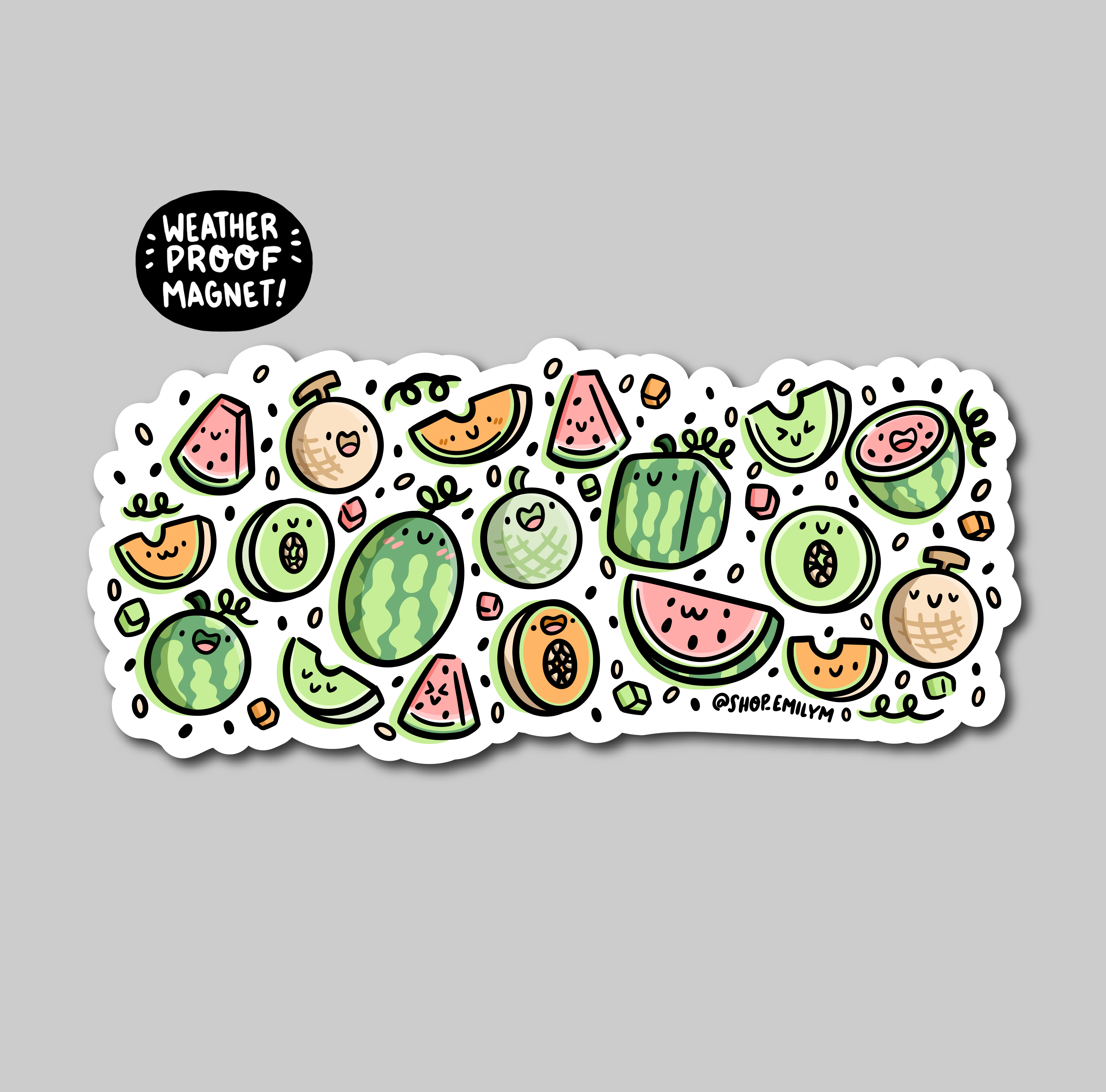 Melons Magnet
