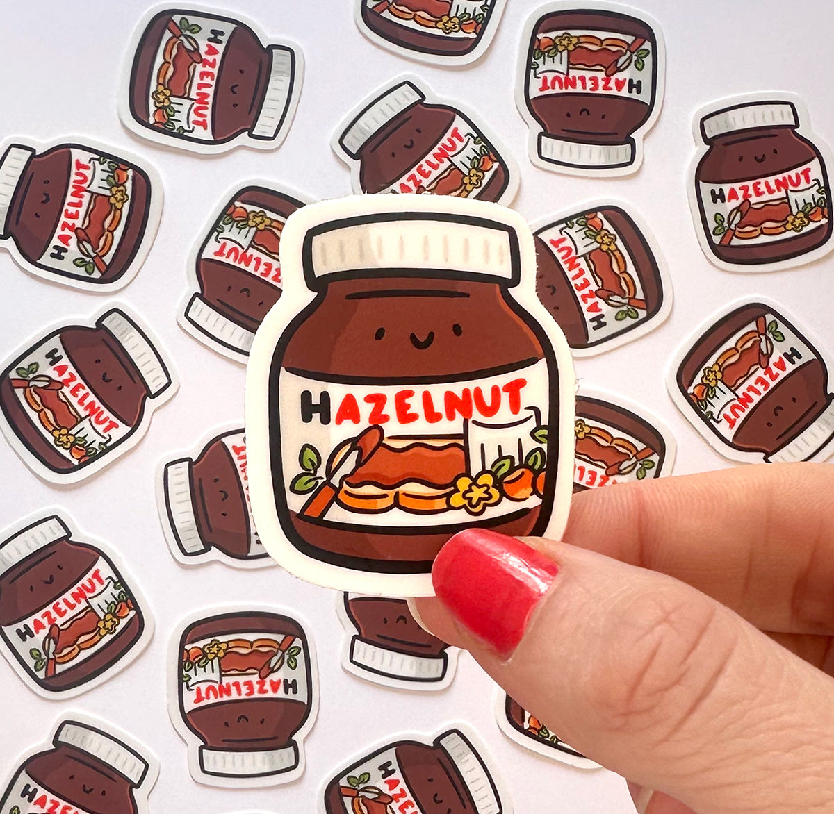 Hazelnut Spread Mini Sticker