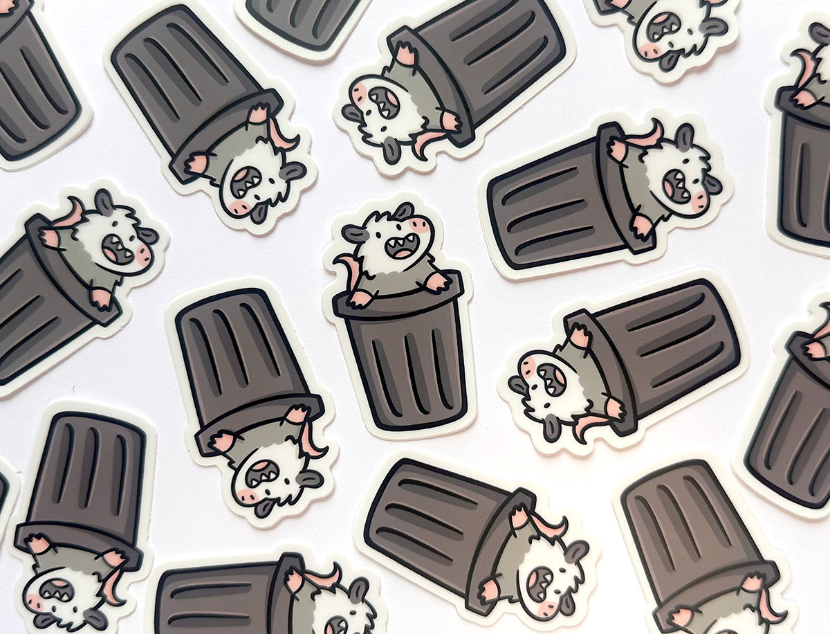 Opossum Mini Sticker