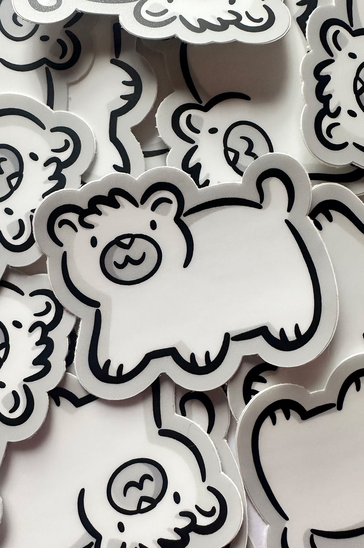 Polar Bear Mini Sticker