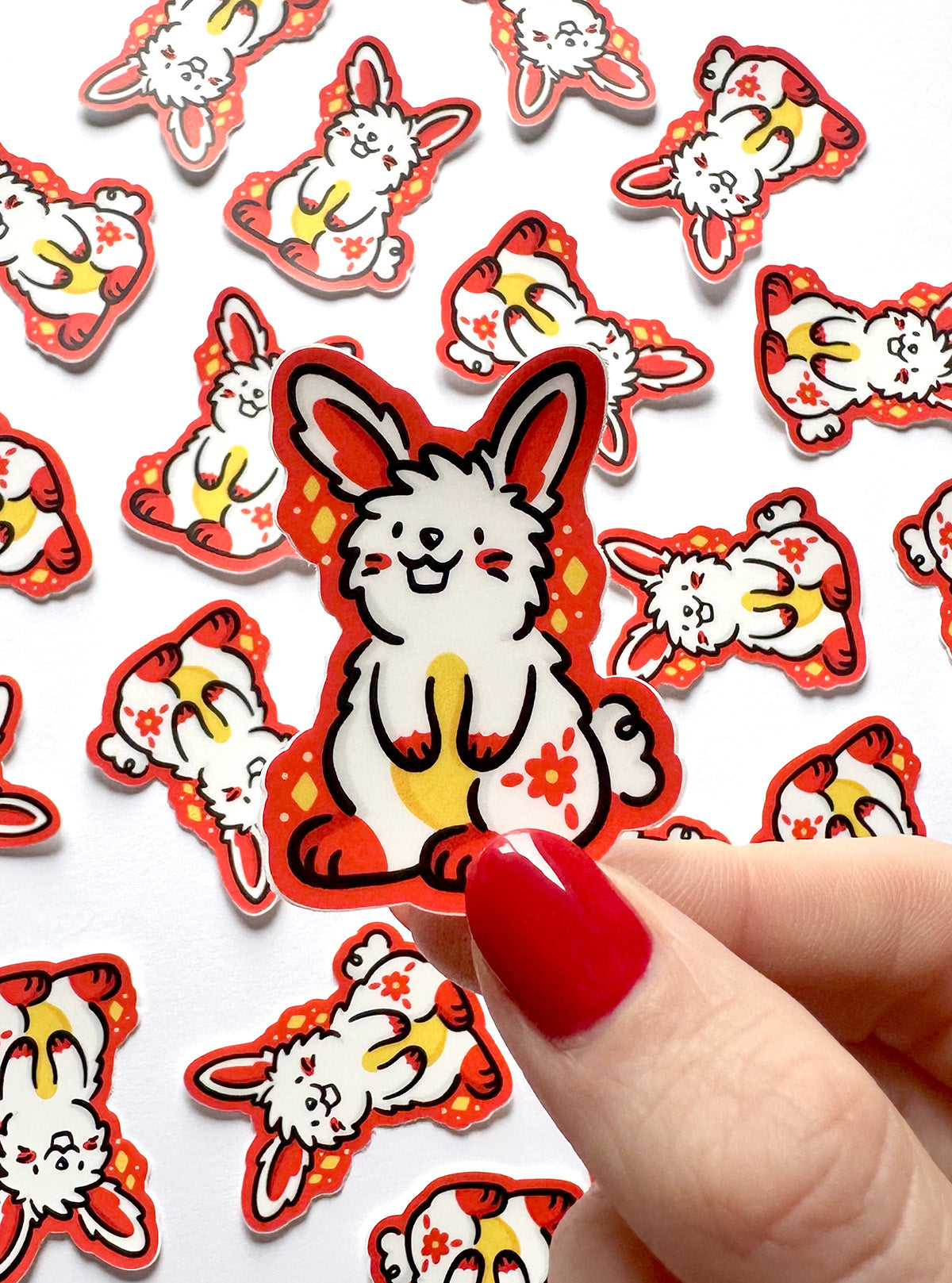 Rabbit Zodiac Mini Sticker