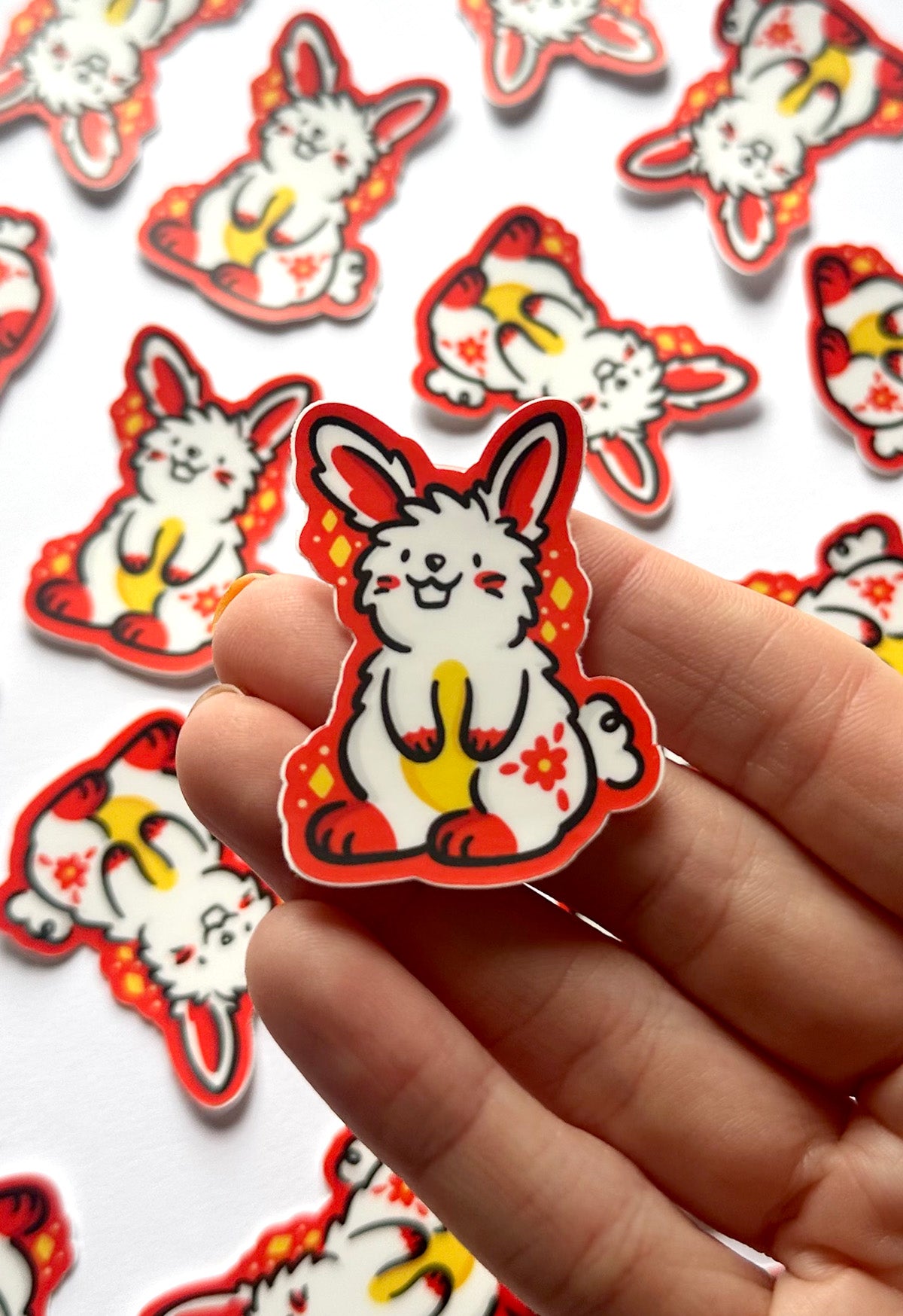 Rabbit Zodiac Mini Sticker