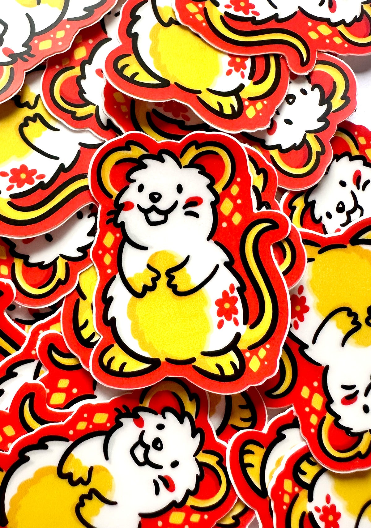 Rat Zodiac Mini Sticker