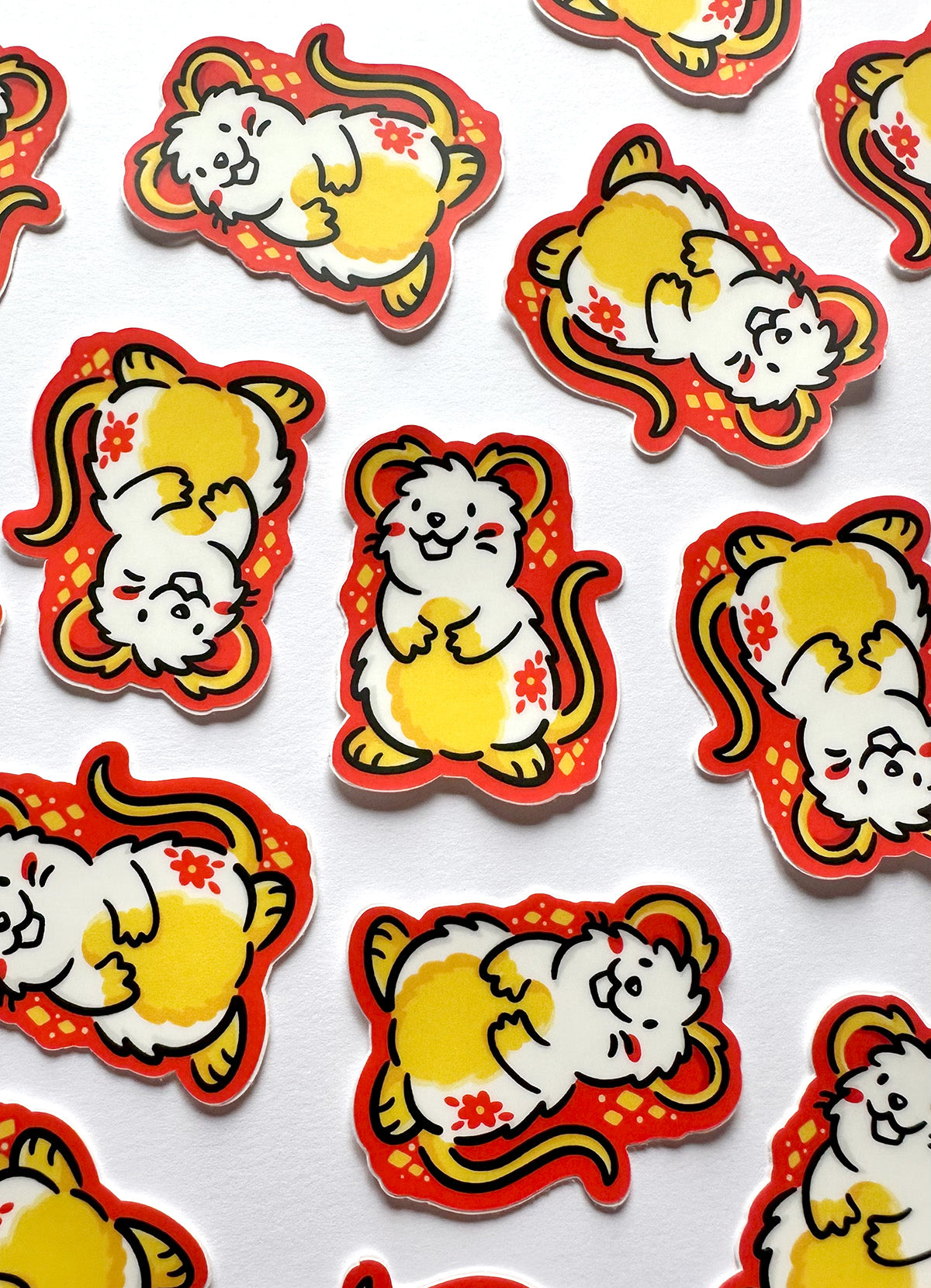 Rat Zodiac Mini Sticker