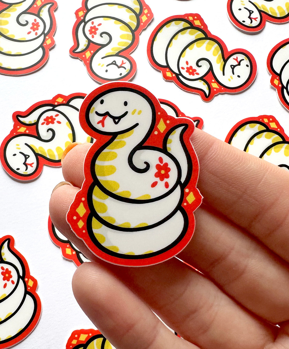 Snake Zodiac Mini Sticker