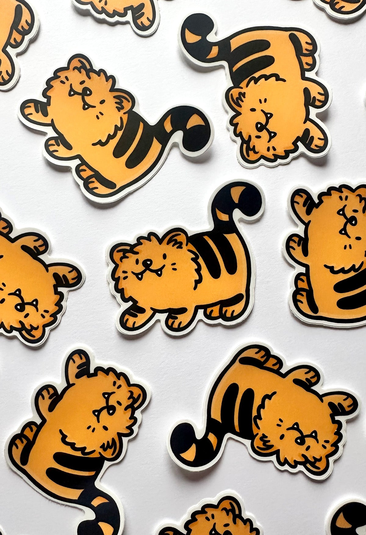 Tiger Mini Sticker