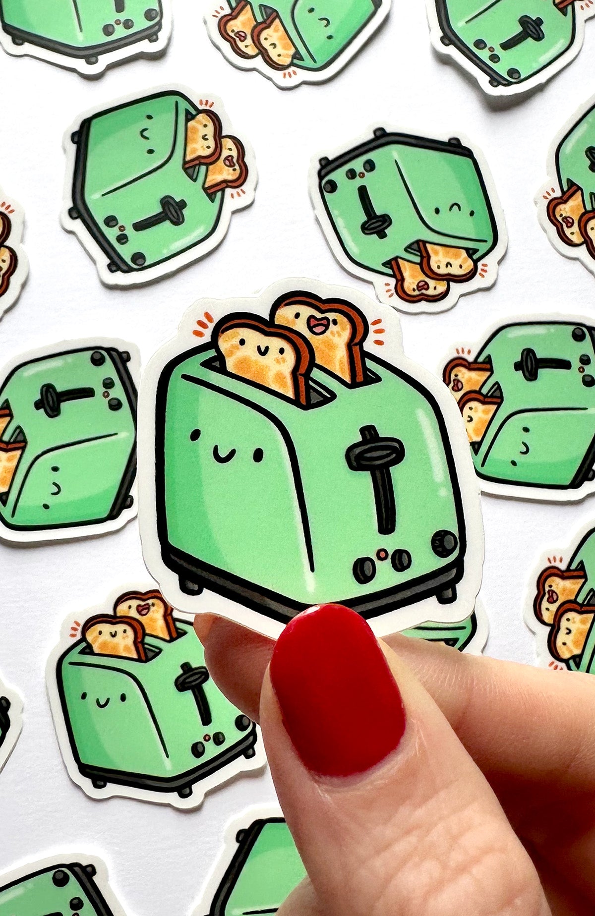 Toaster Mini Sticker