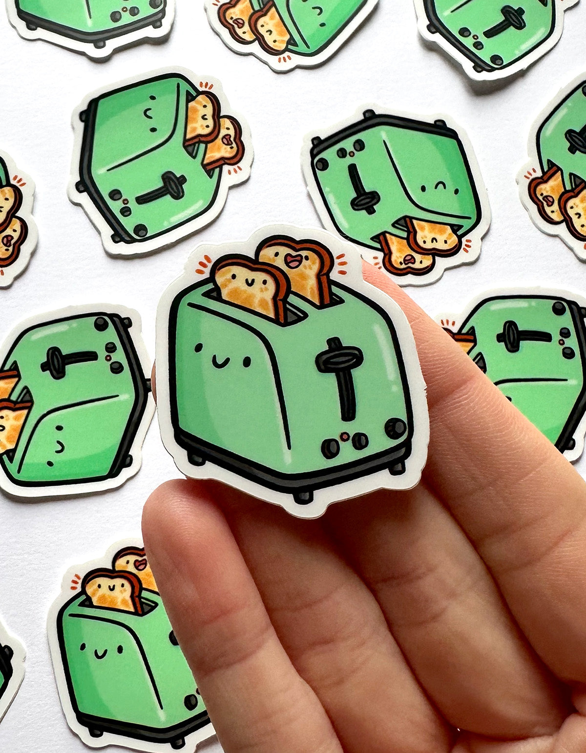 Toaster Mini Sticker