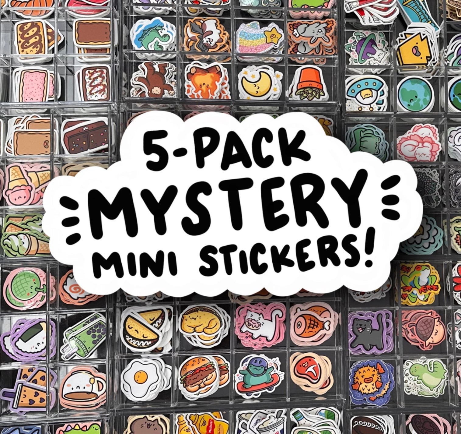 Mystery MINI STICKER 5-Pack!