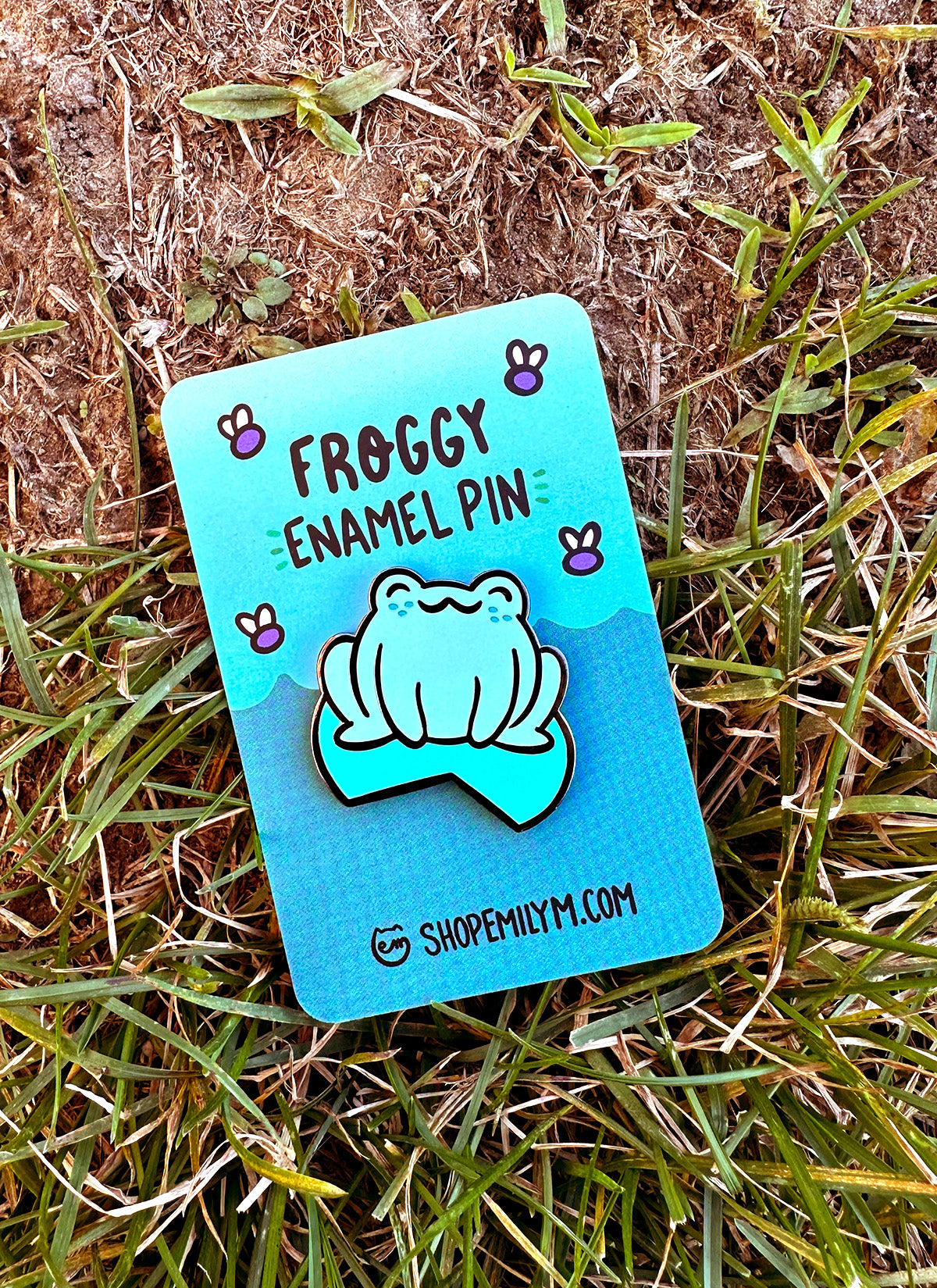 Froggy Enamel Pin