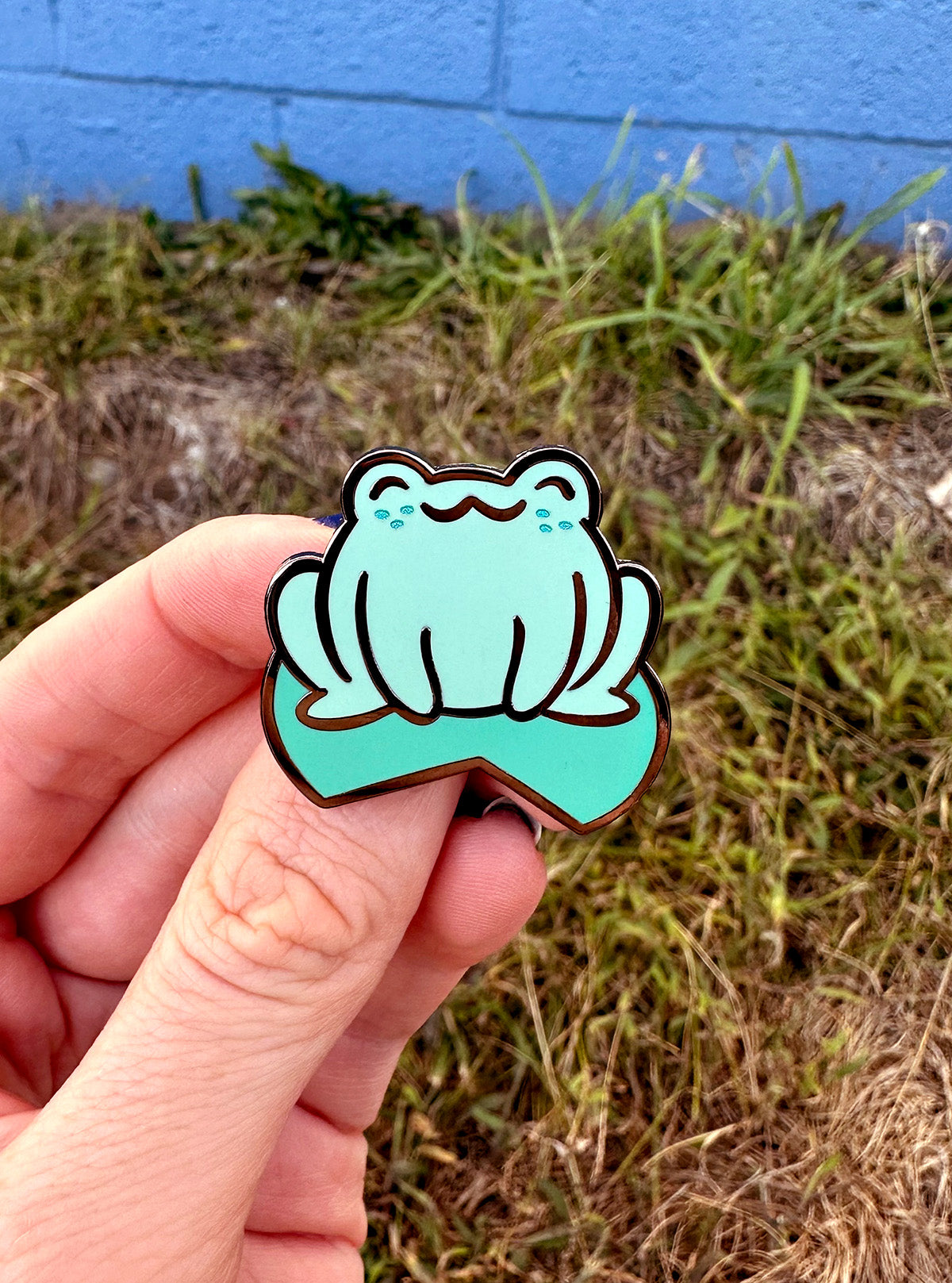 Froggy Enamel Pin