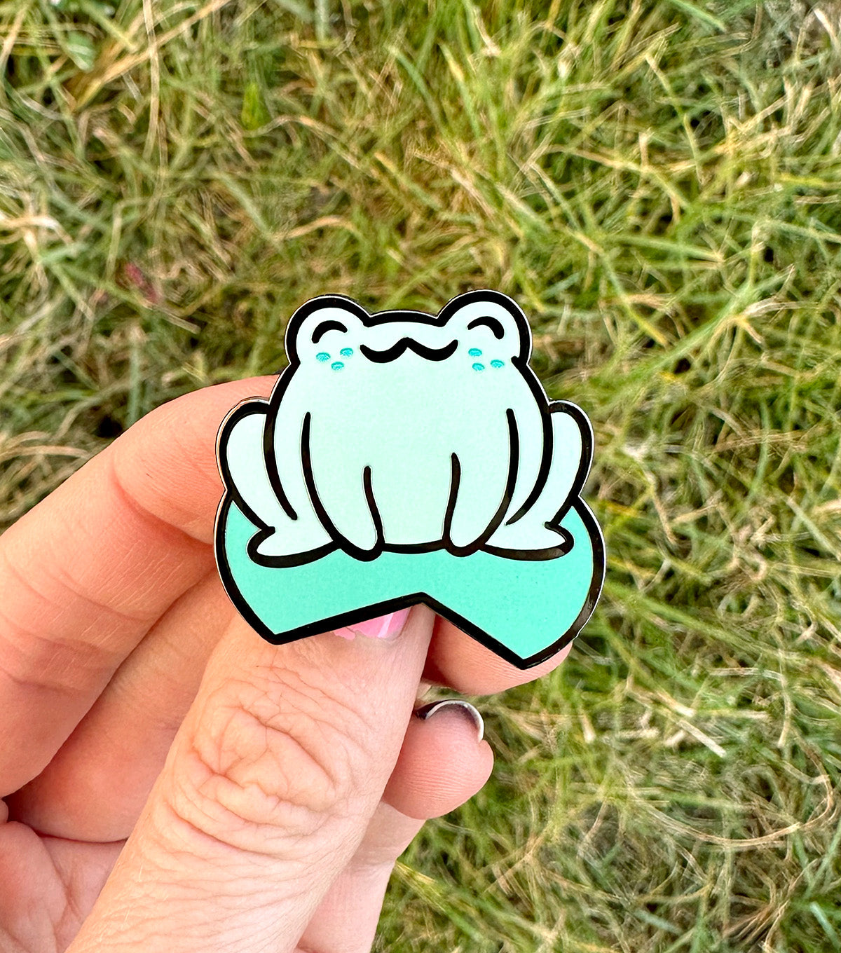 Froggy Enamel Pin