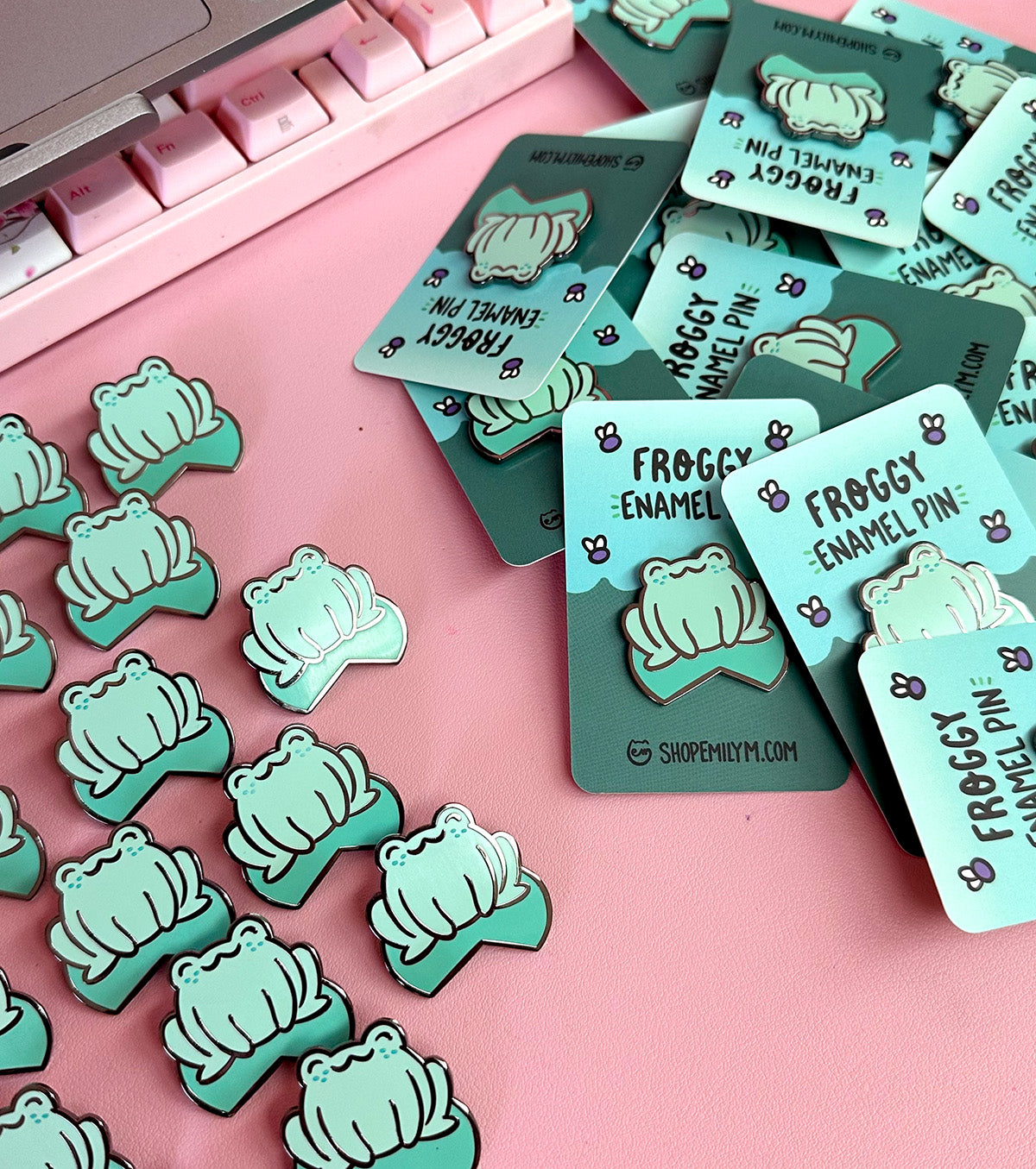 Froggy Enamel Pin