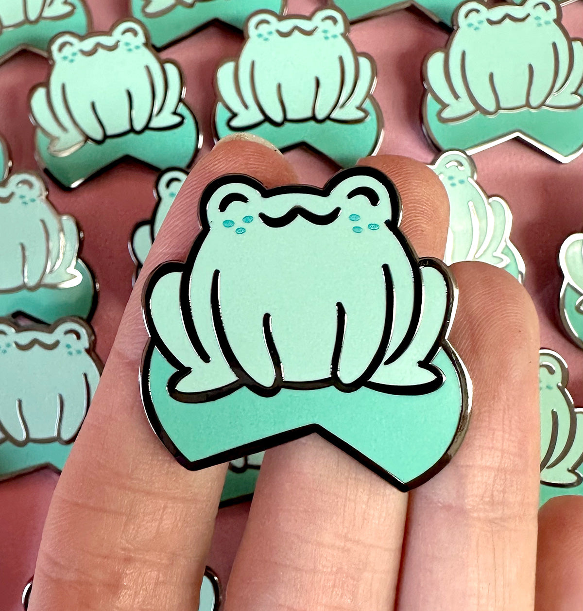 Froggy Enamel Pin