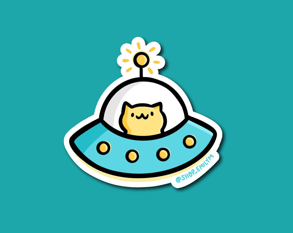 Space Cat Magnet