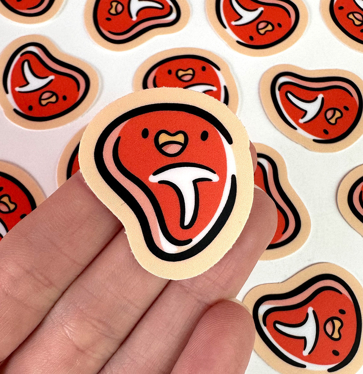 Steak Mini Sticker