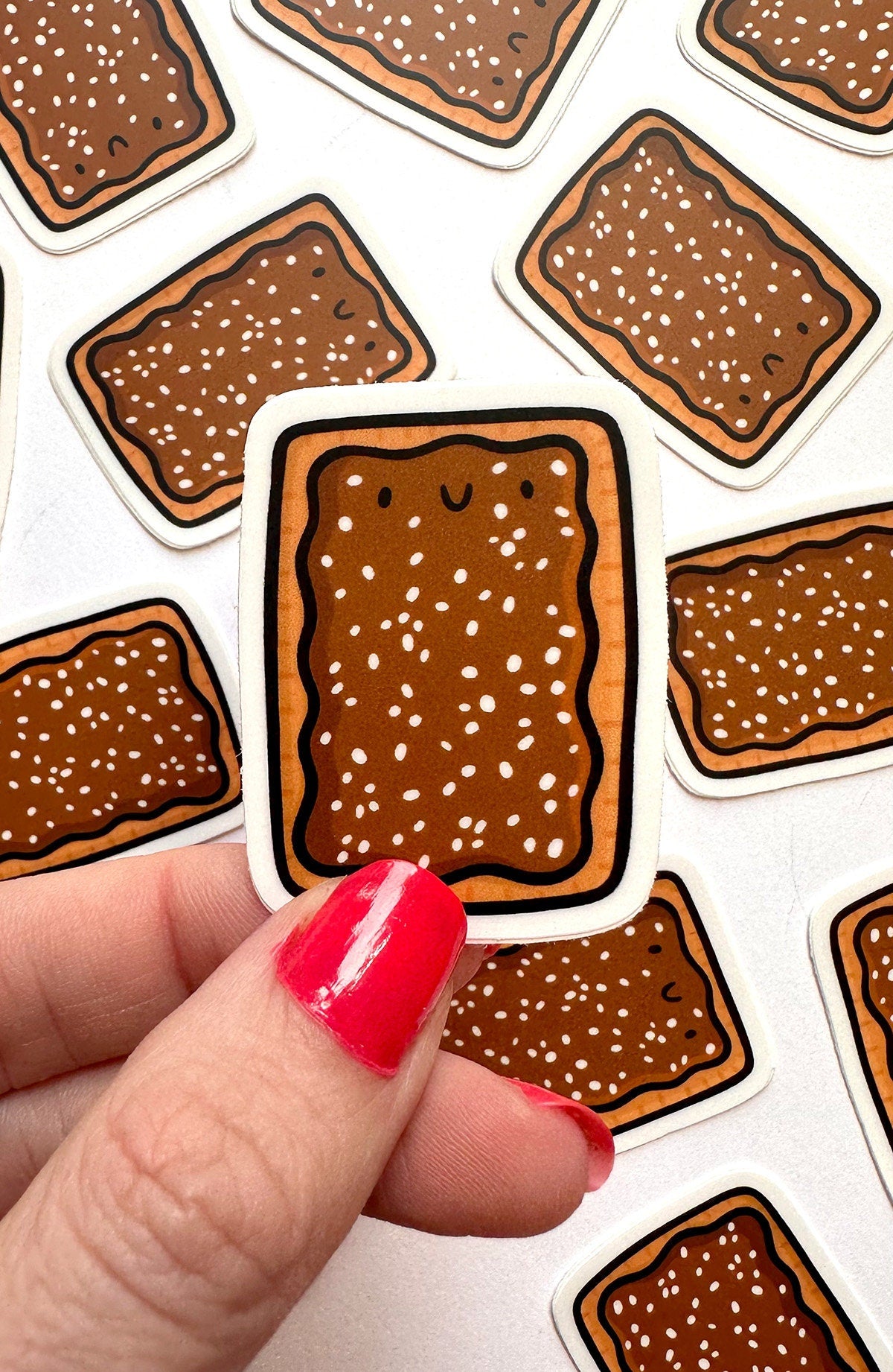 Toaster Pastry Mini Sticker (Fudge)