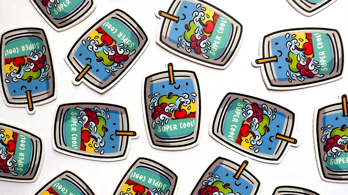 Juice Pouch Mini Sticker