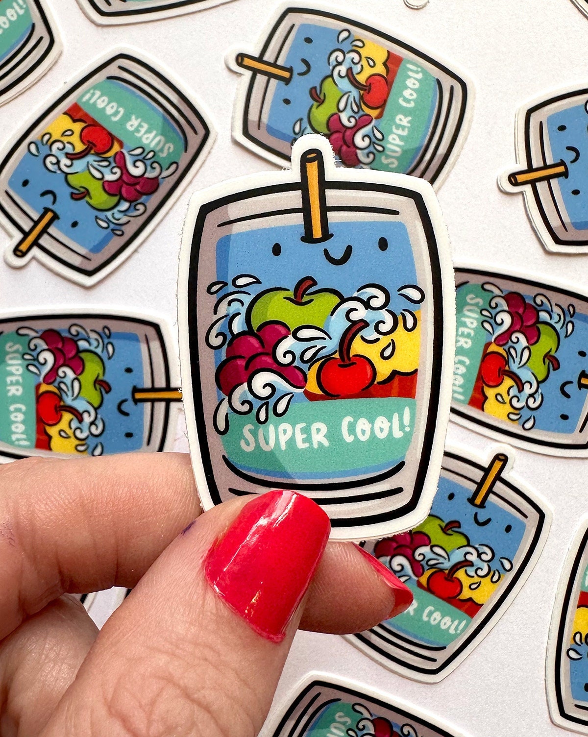 Juice Pouch Mini Sticker