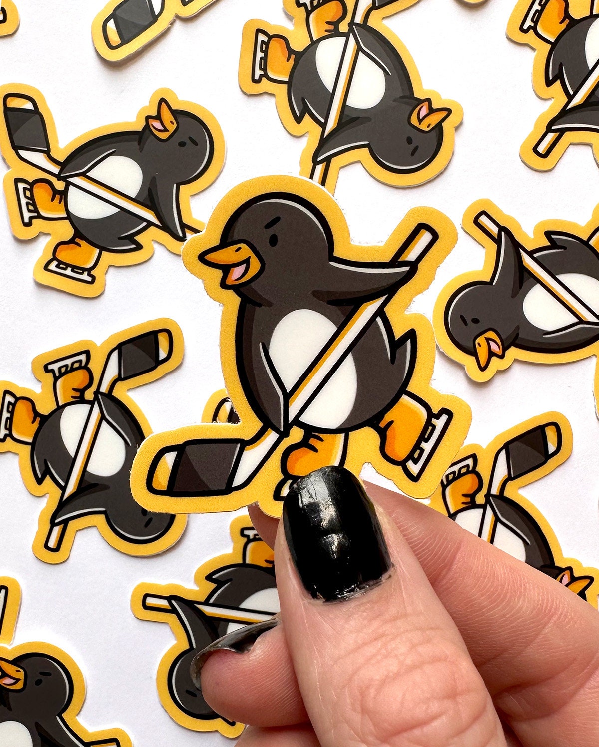 Pittsburgh Hockey Penguin Mini Sticker