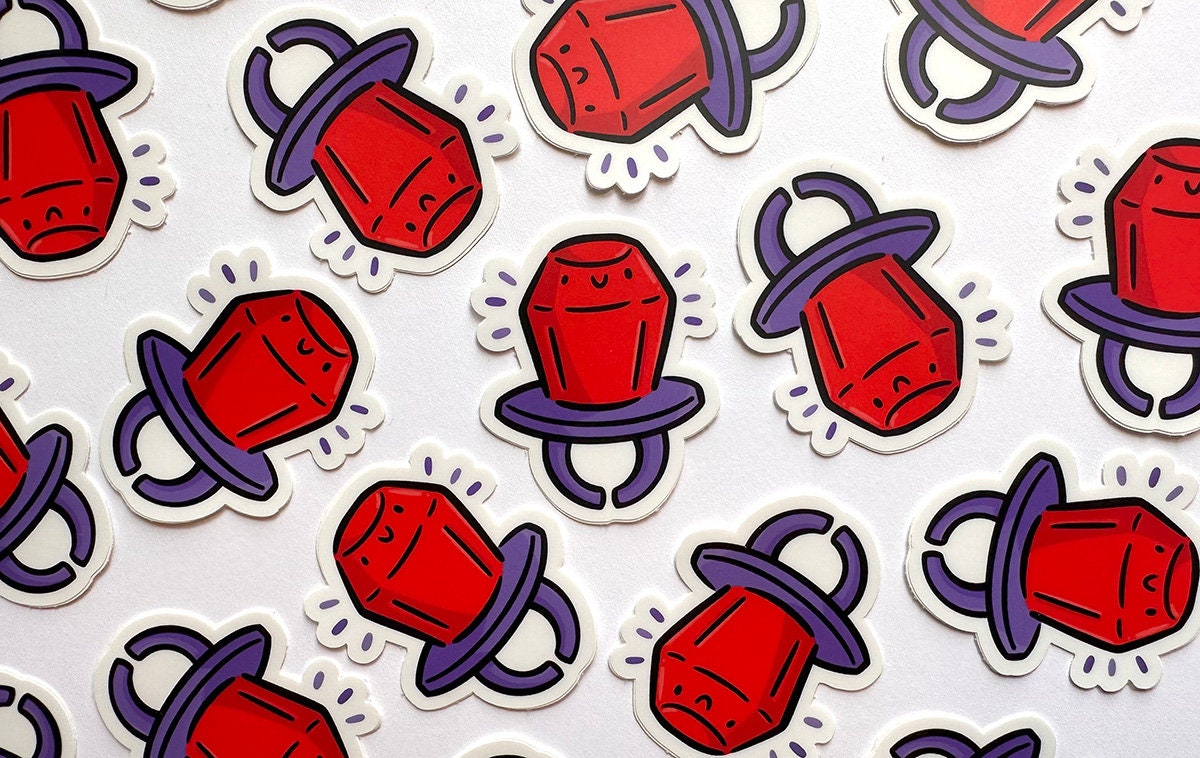 Ring Lollipop Mini Sticker