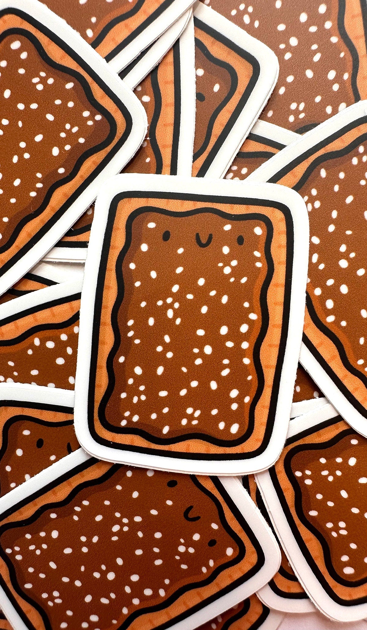 Toaster Pastry Mini Sticker (Fudge)