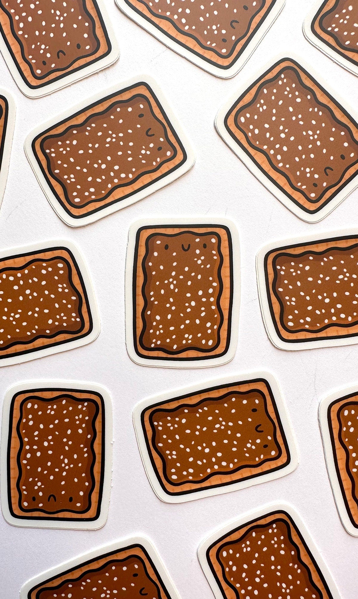 Toaster Pastry Mini Sticker (Fudge)
