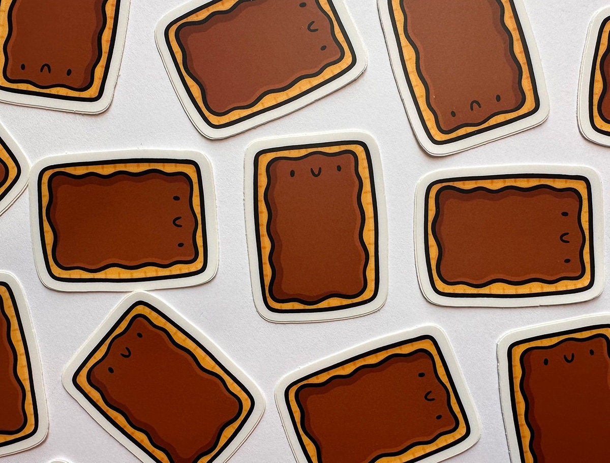 Toaster Pastry Mini Sticker (S'mores)