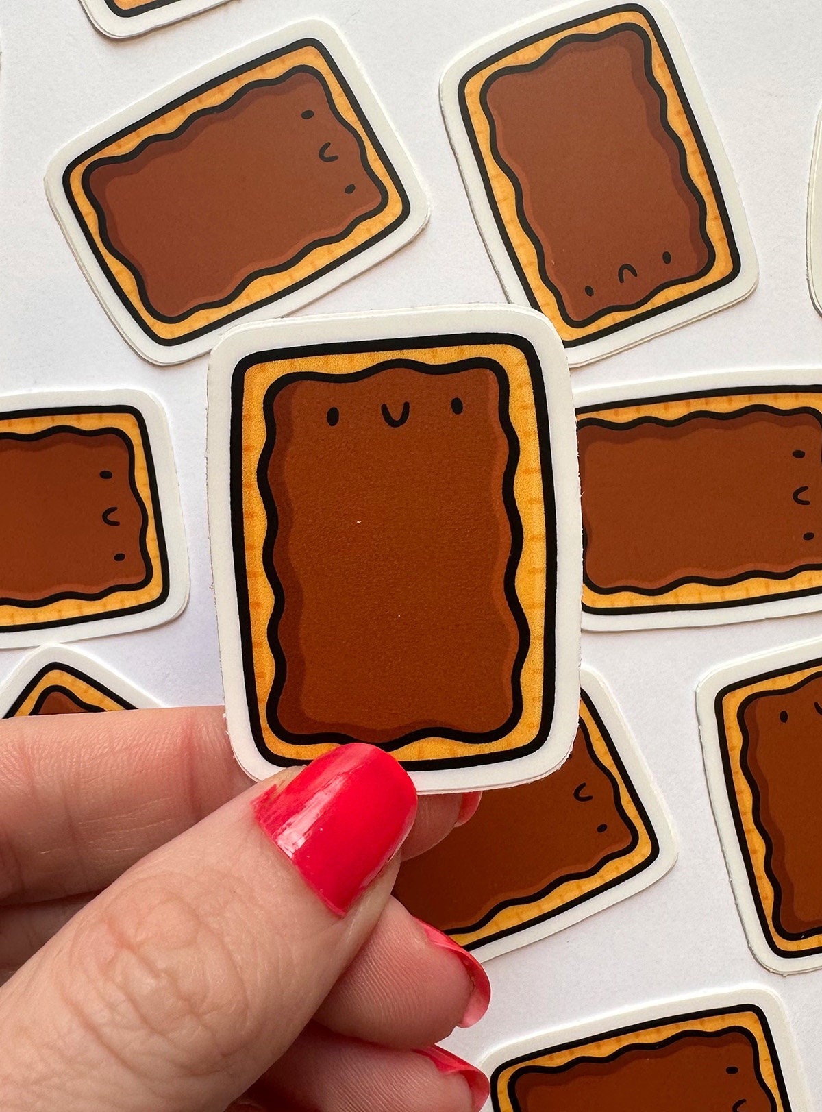 Toaster Pastry Mini Sticker (S'mores)