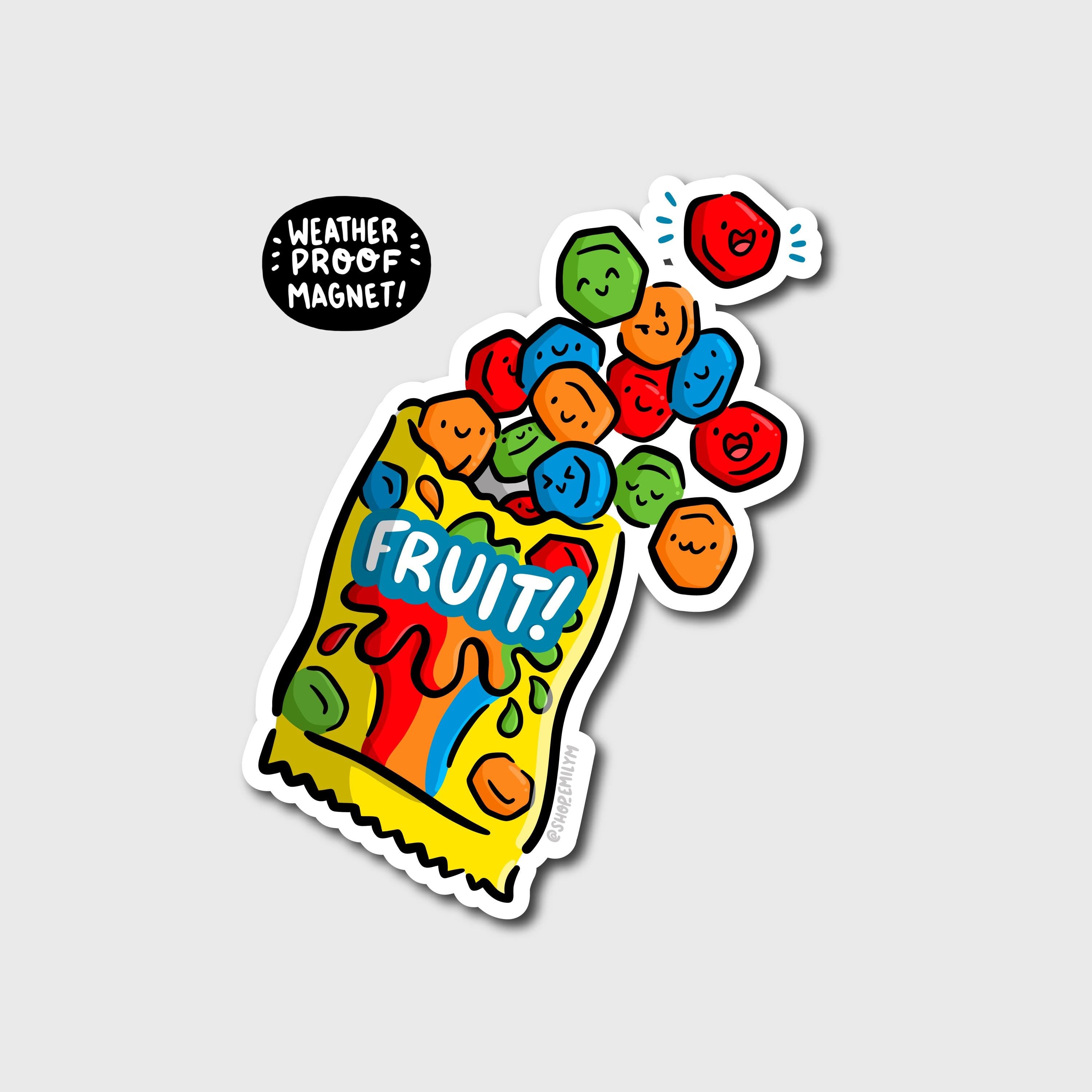 Fruit Gummies Magnet
