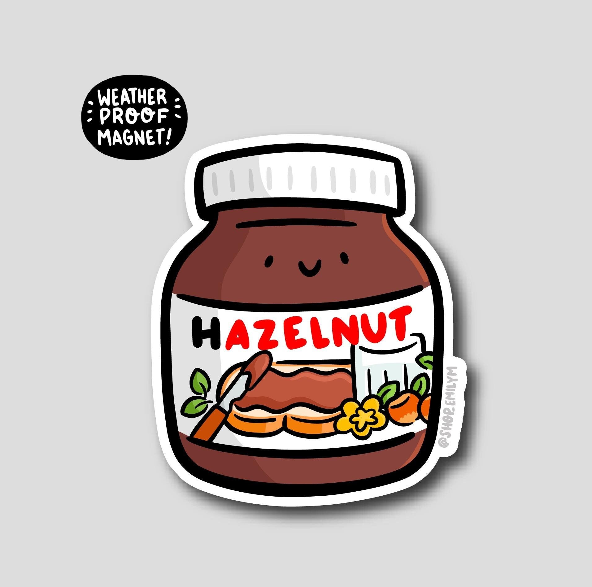 Hazelnut Spread Magnet