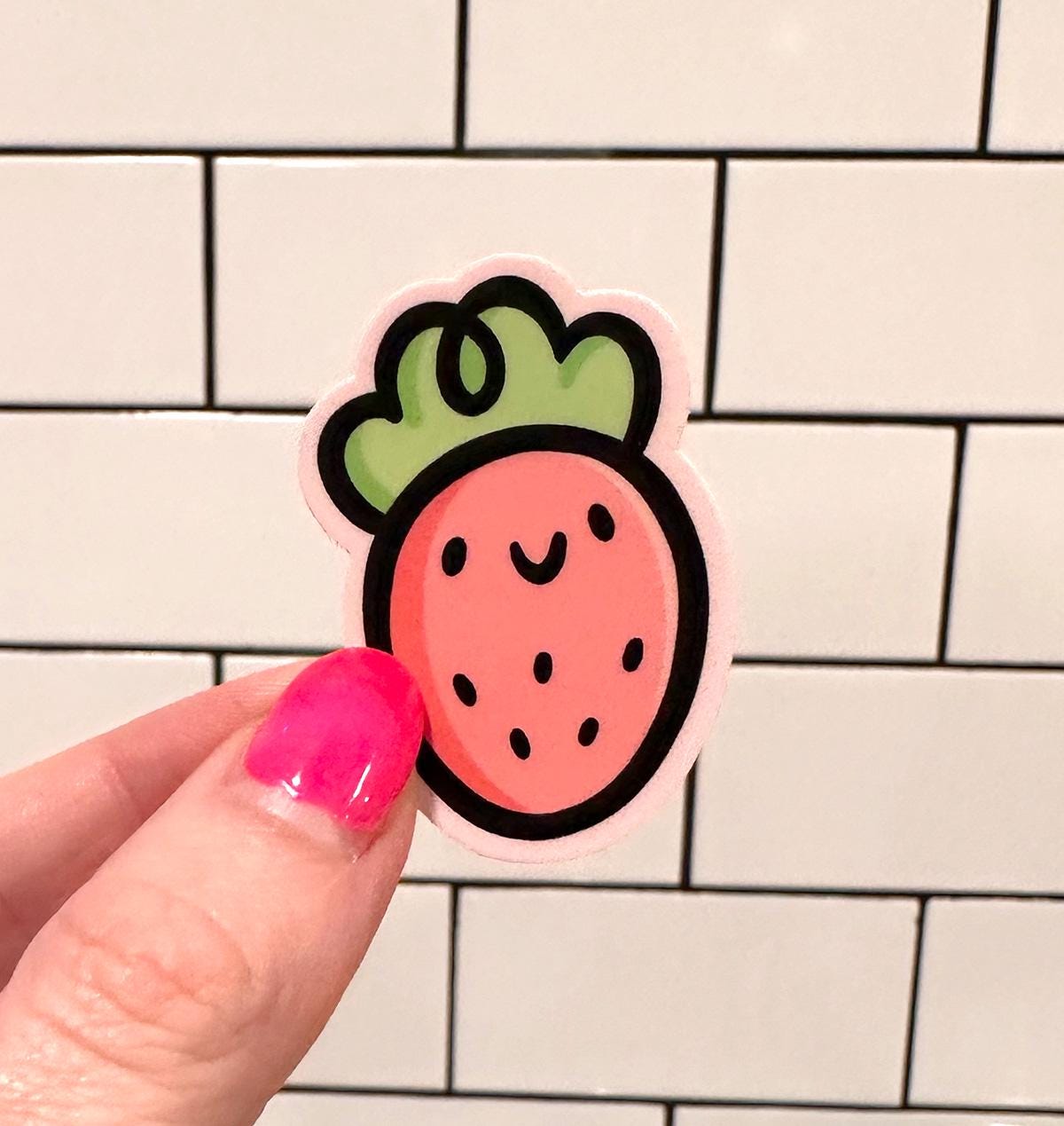 Strawberry Mini Sticker