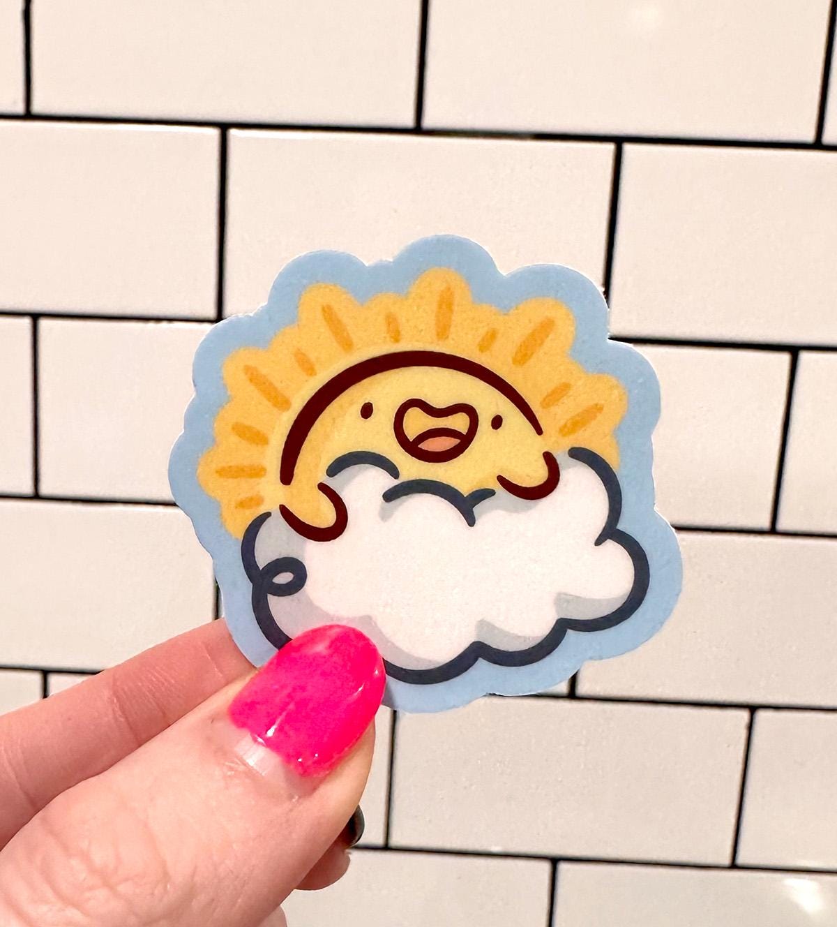 Sun Mini Sticker
