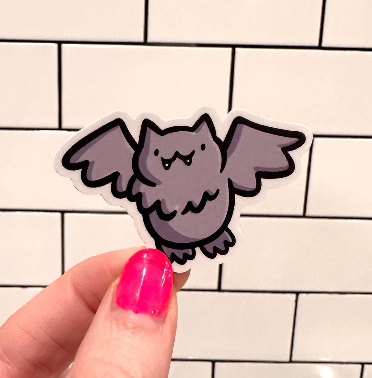 Bat Mini Sticker