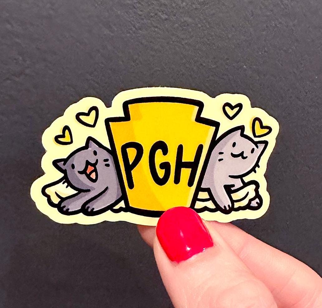 Keystone Cats Mini Sticker