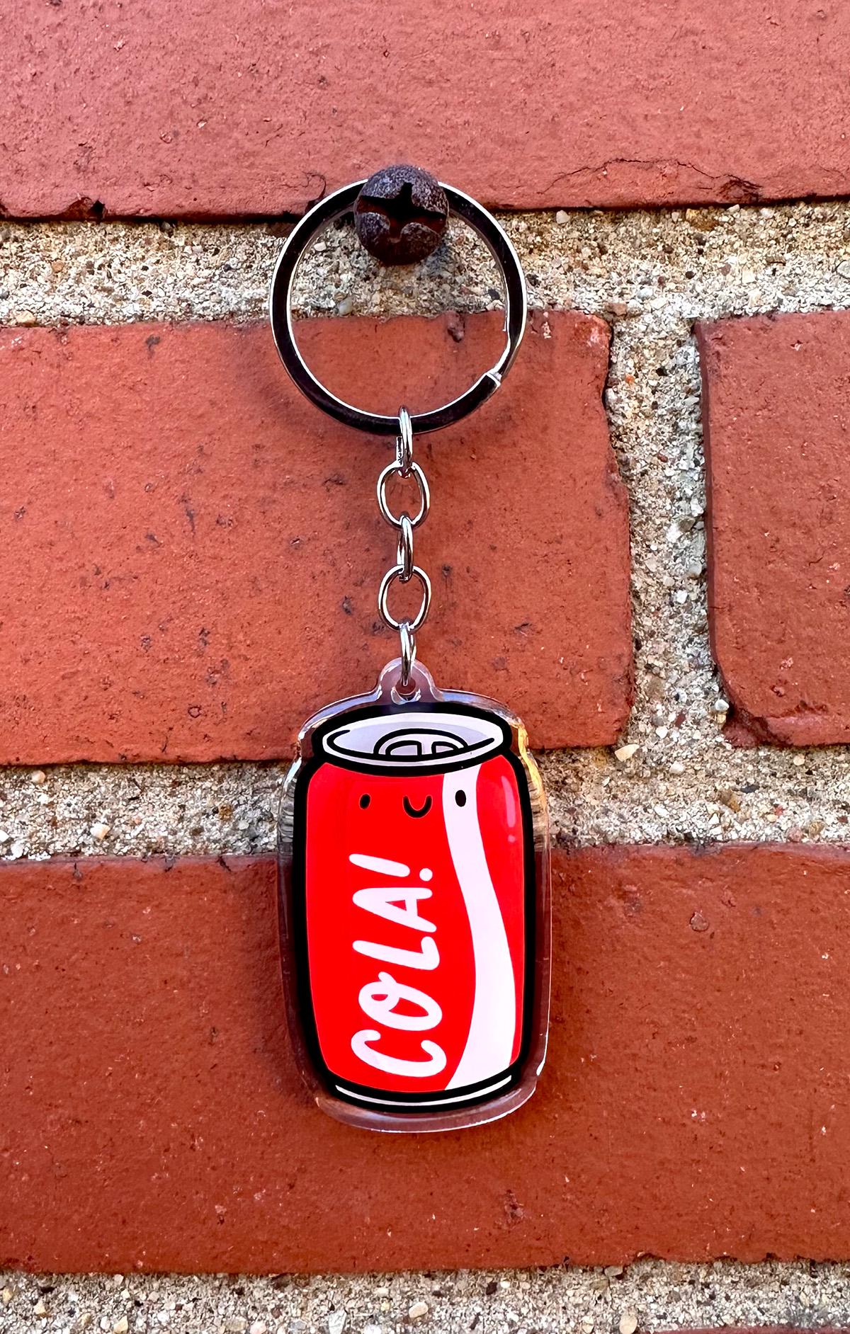 Cola Keychain