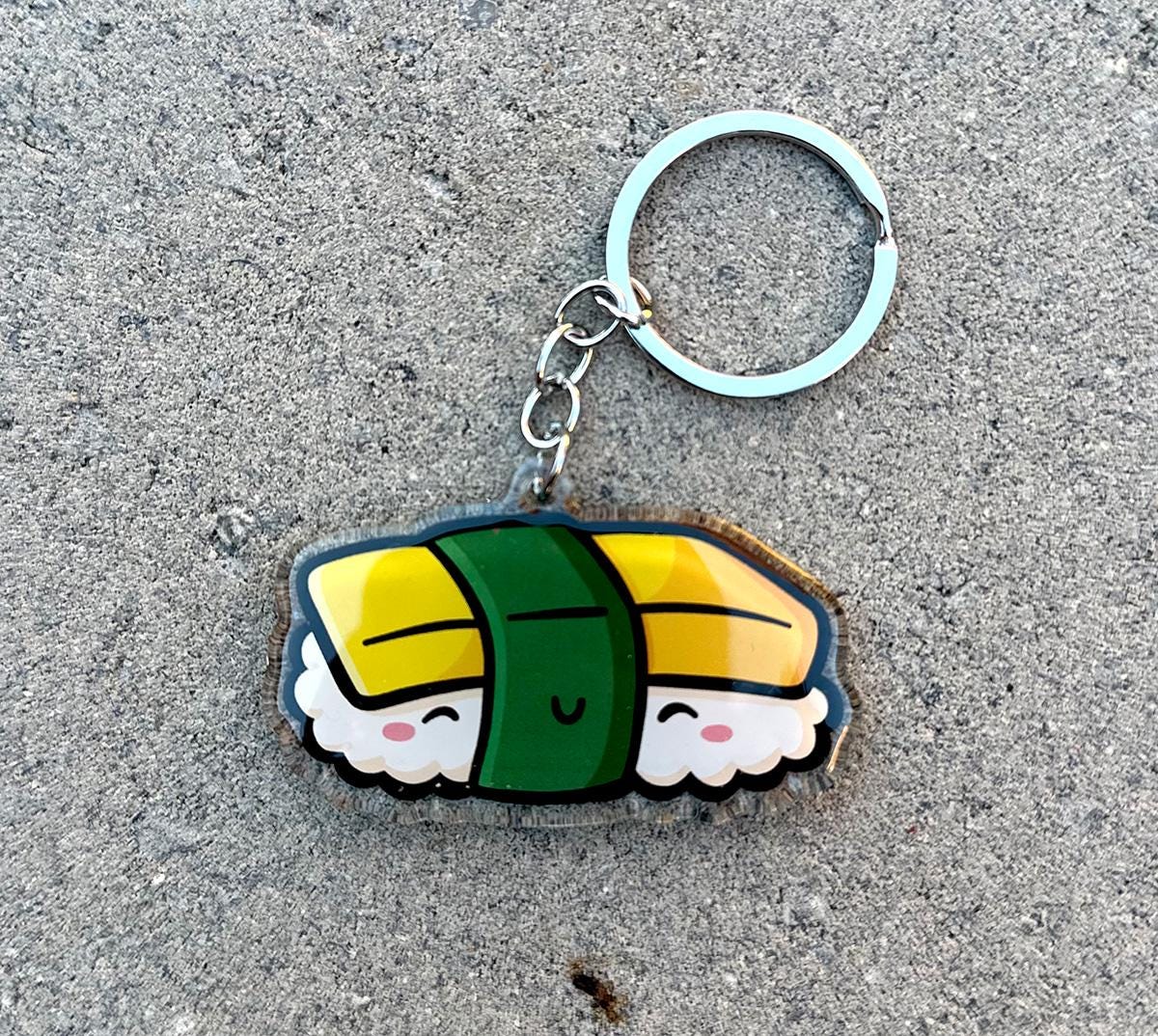Tamago Sushi Keychain