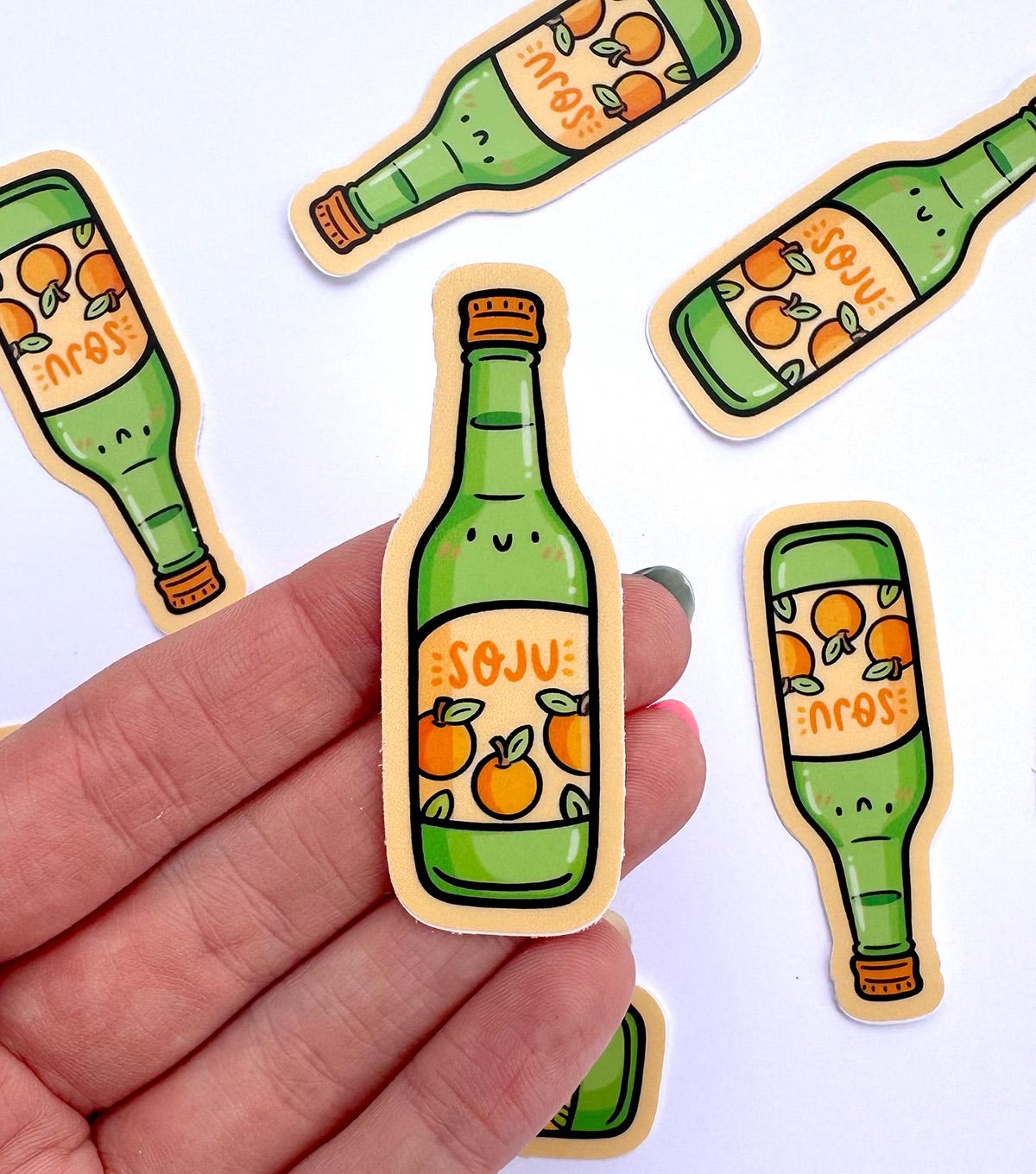 Soju Mini Sticker (Mandarin)