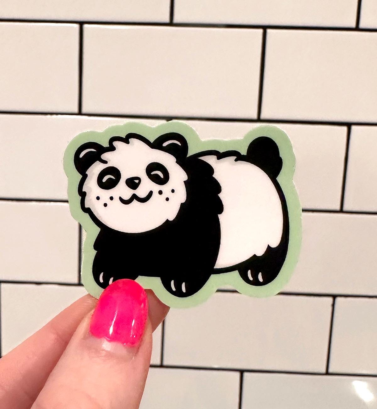 Panda Mini Sticker